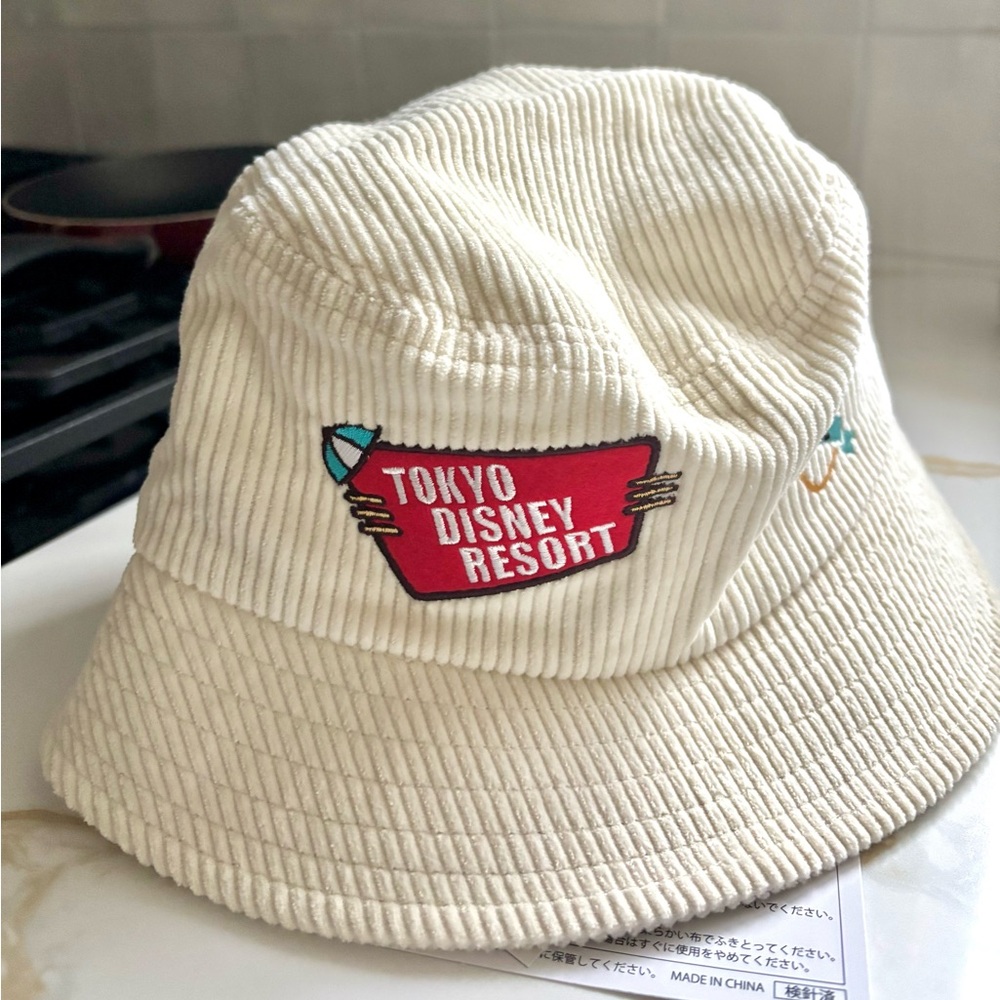 Donald Duck Corduroy bucket hat from Tokyo DisneySea
